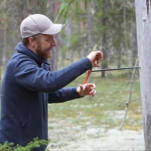 Tuomas Aakala coring